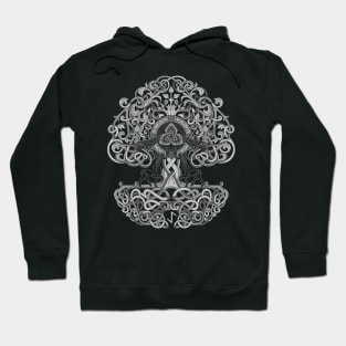 Yggdrasil Norse Viking Tree of Life Pagan Mythology Knotwork Hoodie